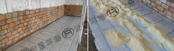 養(yǎng)殖場、豬場發(fā)熱電纜電地暖安裝圖